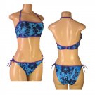 "Biki Active"-Junior Stretch Hawaiin Print Bikini Set-Single Pair-Size Large