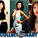 Sexy actress Angelina Jolie 3 photo magnet set #9