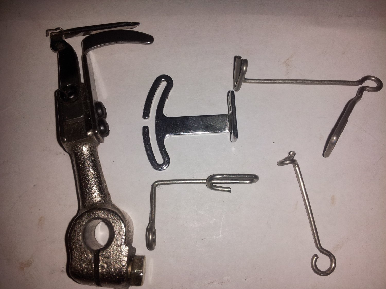 Brother 834DP serger lower looper and thread guide