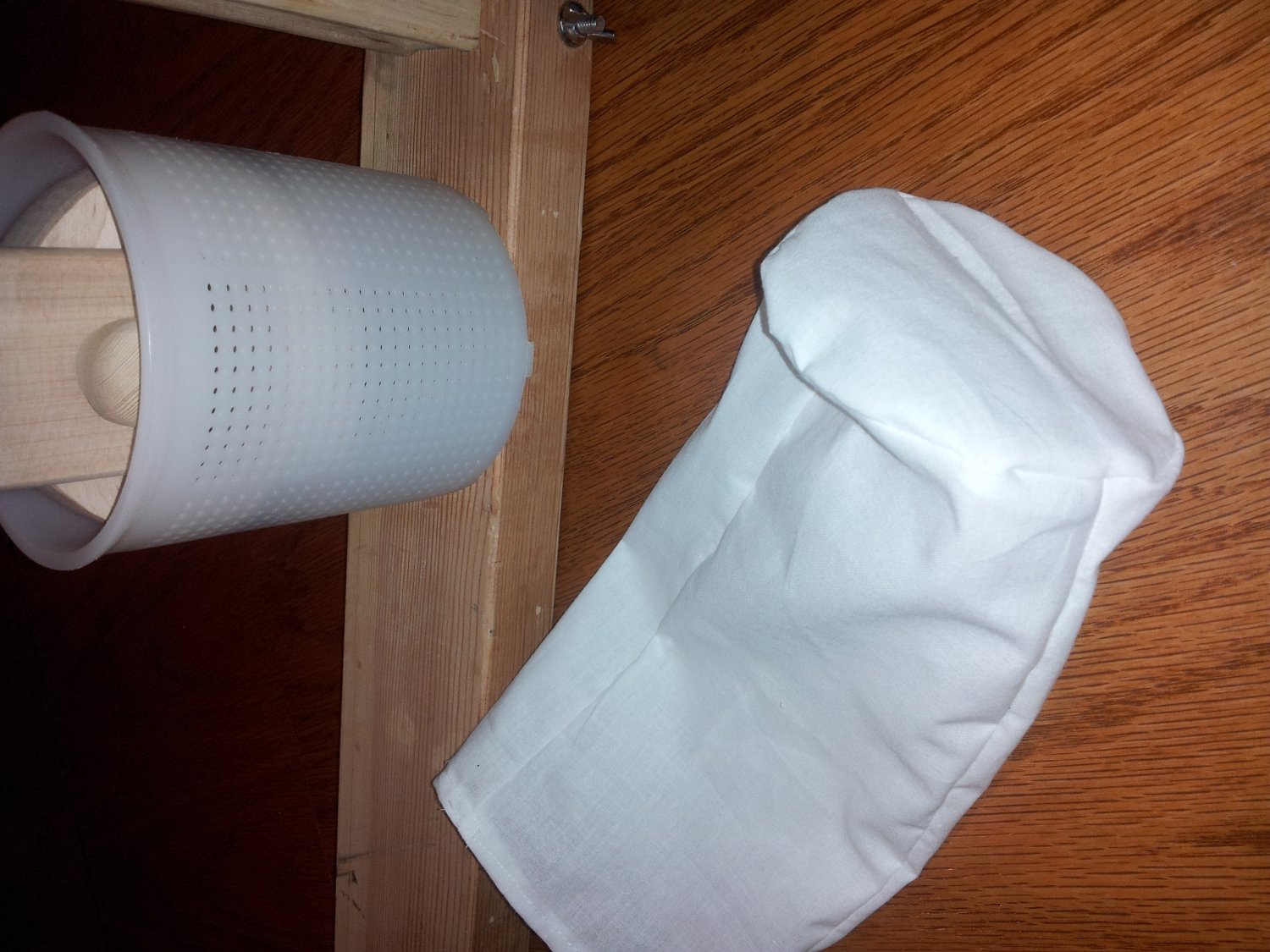 custom made muslin cheese cloth filter mold press liner for cheddar