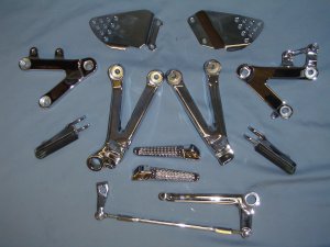 Chrome Peg Set