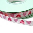 Ribbon - Sweet Heart Pastel Pink, 3 yards