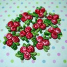 Embellishment Set of 10 - Flowers Embroidery