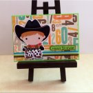 Birthday Handmade Card - Cowboy
