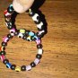 Set of Six Magnetic Hematite Multicolored Bracelets