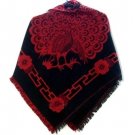 china  yunnan ethnic clothing shawl in  pattern of peacock