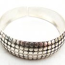 miao silver jewelry bracelet　multiple squares