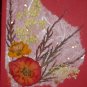 Rose Pressed Flower Card