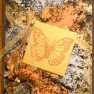 Metallic Butterfly Card