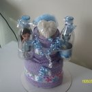 2 Tier Girl's towel Cake