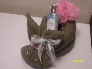 Bath Towel Bunny