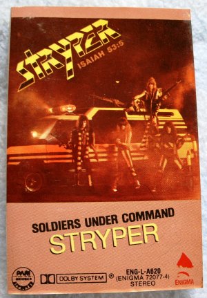 Philippine: Stryper-soldier under command cassette tape