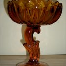 Indiana Glass Lotus Flower or Tulip Compote