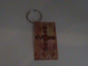 Duct tape keychain