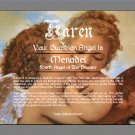 My Guardian Angel Personalized certificate