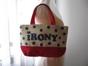 IRONY Tote Bag