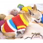 Handmade Crochet Sweater Dog Clothing Colorful D869 Free Shipping