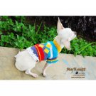 Dog Clothes Costume Chihuahua Pets Clothing Crochet Knit Colorful D829 - Free shipping