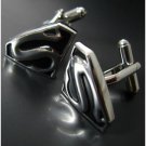 Silver Plate Superman Men Cuff Links/Buttons - Ready to be the gift - Free Shipping