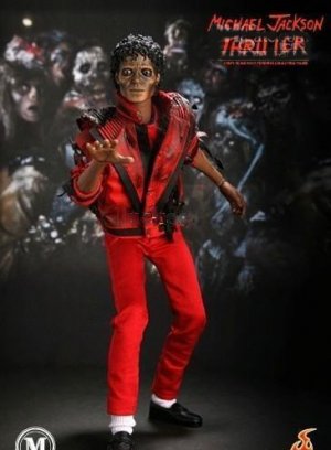 Hot Toys Michael Jackson red Thriller Zombie Version doll