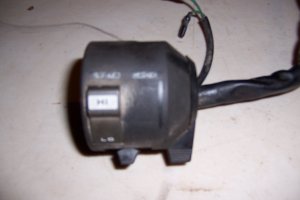 HANDLEBAR SWITCH, LEFT, 85 Honda Shadow VT 700 VT 750