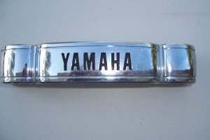 Fork Brake Line Cover Good Cond. 89 Yamaha Virago xv750