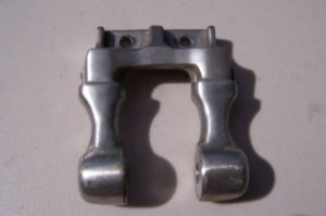 HEADLIGHT STAY BRACKET, 89 Yamaha Virago xv750