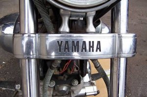 Yamaha Fork Brace Bracket, 89 Yamaha Virago xv 750