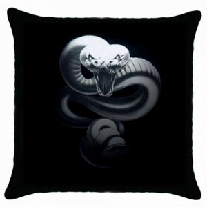 New Snake Design Throw Pillow Case