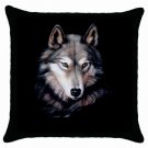New Wolf Design Throw Pillow Case #1