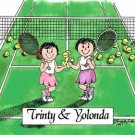 Tennis- Female & Female