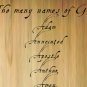 The Names of Jesus Illustration Video