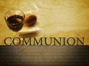 Communion Splash Page