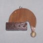 Wooden Santa's Hat Ornament