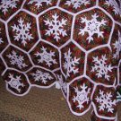 Unique Snowflake Afghan