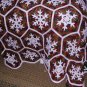 Unique Snowflake Afghan