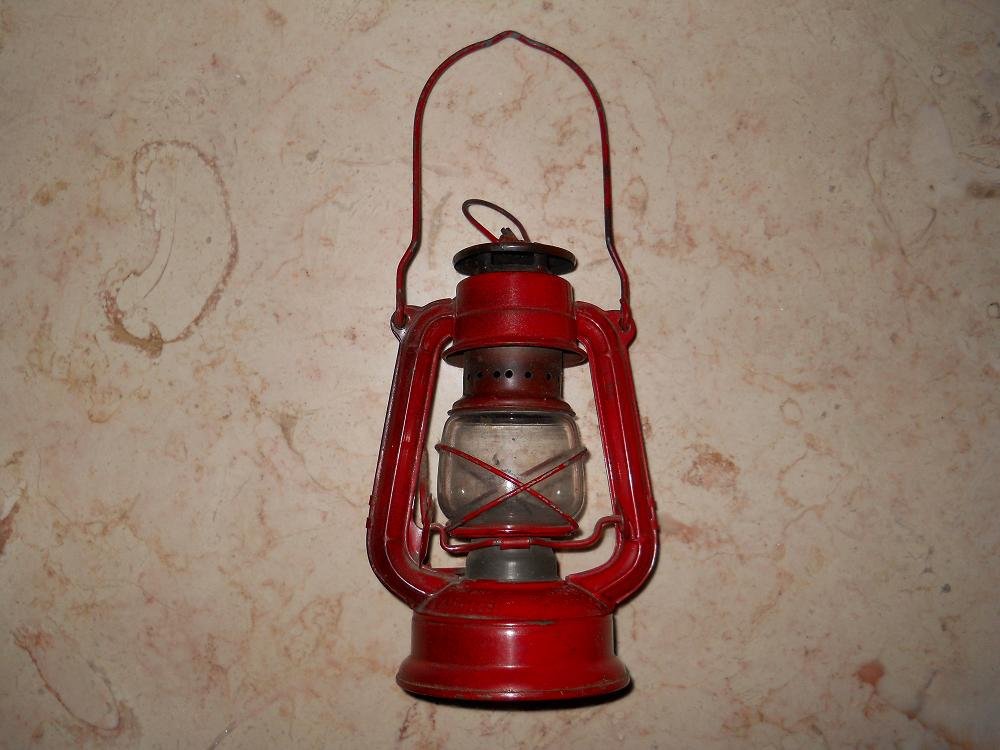 metal oil lantern