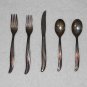 TWA Airlines - Silver Plated Flatware - (x5) Pieces - International Silver Co - Vintage
