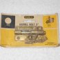 Stanley - Vintage 3 Inch Barrel Bolt & Screws - Brass Plated Steel - CD107B - New
