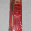 Hand Holesaw - Vintage Packaging - Red Cardboard w/ Plastic Cover - Japan - Packaging Only Hand Holesaw - Vintage Packaging - Red Cardboard w/ Plastic Cover - Japan - Packaging Only