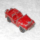 Midgetoy - Jeep - Red - 2 1/2 Inches - Metal - Made In USA - Vintage Midgetoy - Jeep - Red - 2 1/2 Inches - Metal - Made In USA - Vintage