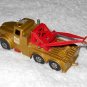 Matchbox Super Kings - K2 Heavy Wreck Truck - Scammell - Gold - Metal - Vintage