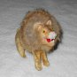Wind Up Lion Doll - Real Fur Mane - Tan - Japan - Vintage