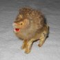 Wind Up Lion Doll - Real Fur Mane - Tan - Japan - Vintage