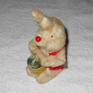 Wind Up Rabbit Doll - White With Red Vest - Japan - Vintage Wind Up Rabbit Doll - White With Red Vest - Japan - Vintage