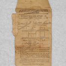 American Flyer - Vintage Track Terminal # 690 Instructions / Envelope Only - USA