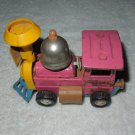 Topper - Toy Train With Bell - Metal - Purple - Motor Not Included - Japan - Vintage