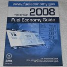 Fuel Economy Guide: Model Year 2008 - U.S. Department Of Energy - 2008 Fuel Economy Guide: Model Year 2008 - U.S. Department Of Energy - 2008