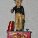 Uncle Sam - Mechanical Coin Bank - Plastic - Emson - Hong Kong - 1975 Uncle Sam - Mechanical Coin Bank - Plastic - Emson - Hong Kong - 1975