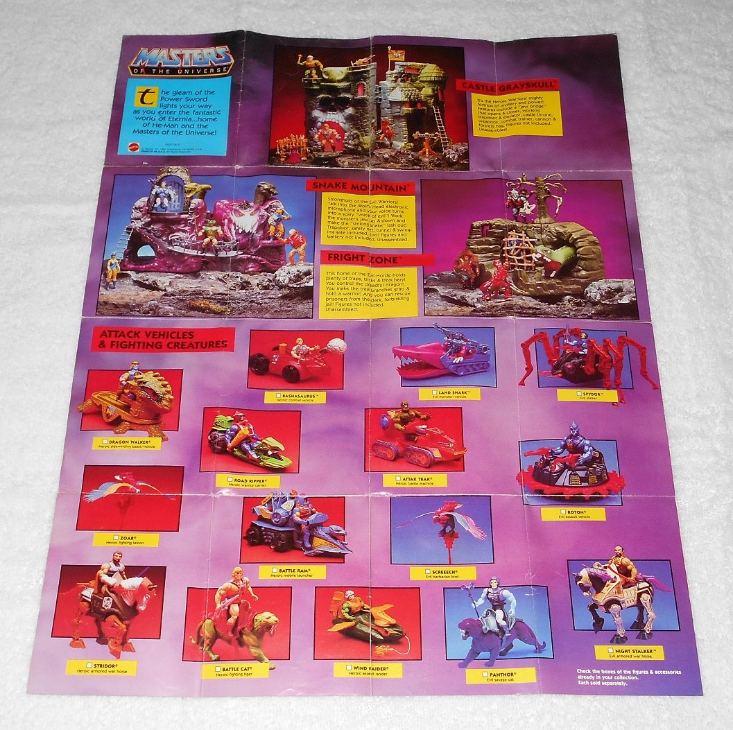 masters of the universe 1985